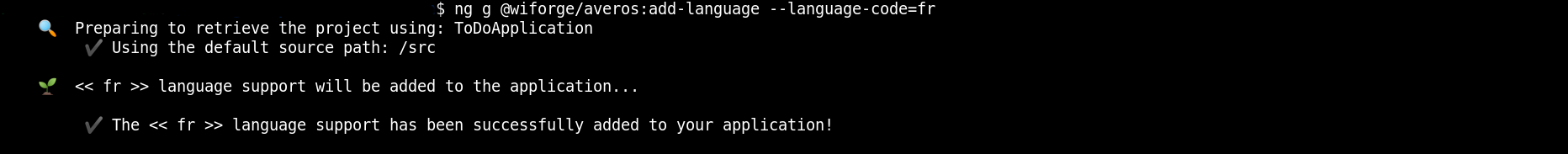 Add New Language