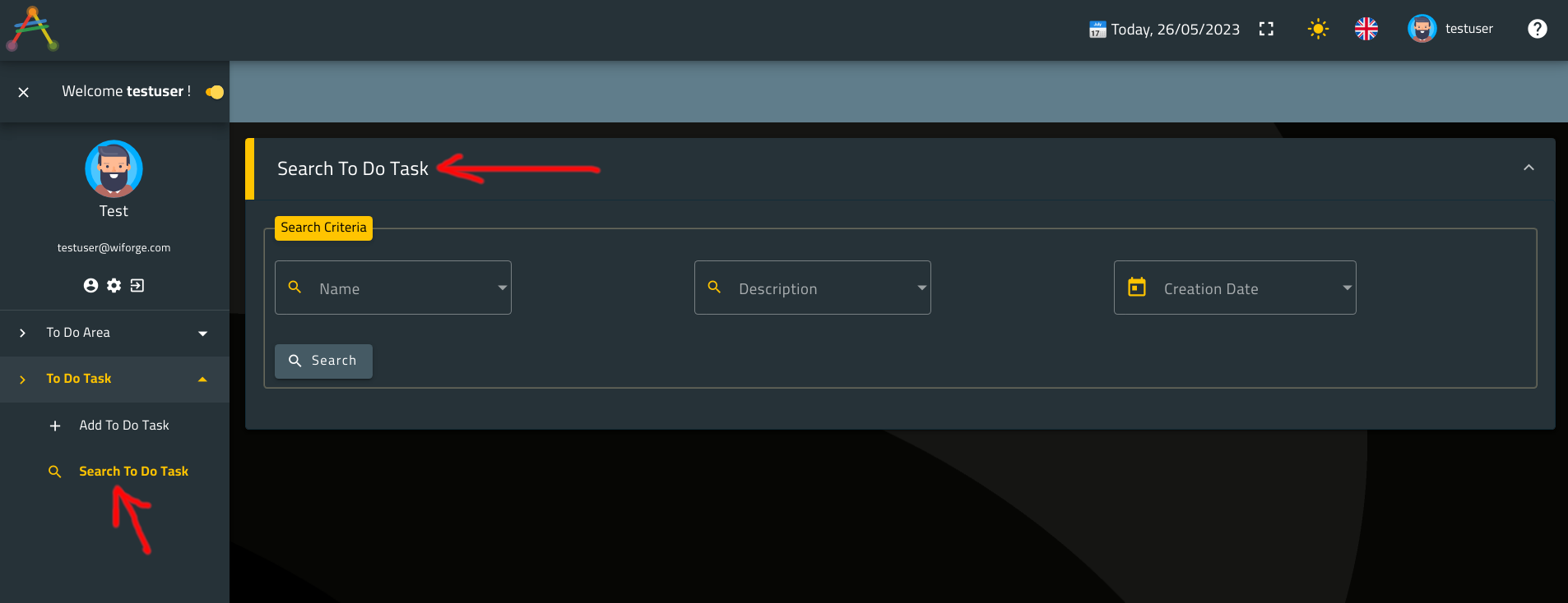 ToDoApplication - English